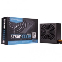 Fonte SilverStone SST-ST50F-ES230, 500W, 80 Plus, PFC Ativo (APENAS 220V) | R$ 277