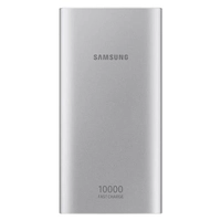 Bateria Externa Samsung 10.000MAh Carga Rápida USB Tipo C - Prata | R$ 89