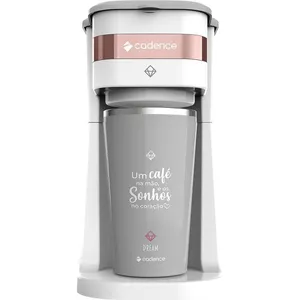 Cafeteira Elétrica Cadence Dream Rosé Gold Com Copo Térmico