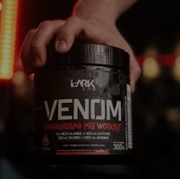 300g Pré-Treino Venom Dark Lab - com 400mg Cafeína