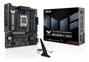 Placa-mãe Asus TUF B650EM-E Wi-Fi DDR5 AM5 mATX