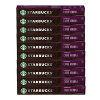 Kit de Cafés Starbucks Caffè Verona by Nespresso - 100 capsulas