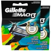 [Clube do Ricardo] Gillette mach3 12 cargas por R$ 40