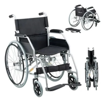 Cadeira de Rodas Dobrável Dellamed 120kg