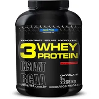 [Net Shoes] WHEY PROTEIN 3W 2.268 G - PROBIÓTICA por R$ 191