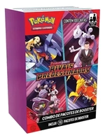 Combo 18 Boosters Pokémon Rivais Predestinados Mini Box Idio Idioma Português 1