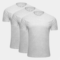 Kit 3 Camiseta Básica Masculina