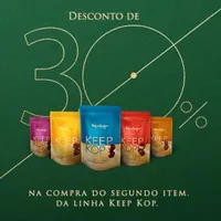 30% OFF na compra do segundo item Keep Kop