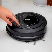 Aspirador de Pó Robô WAP ROBOT W90 3 em 1, Varre, Aspira e Passa Pano