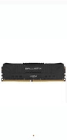 Memória Crucial Ballistix 8GB DDR4 3000 Mhz, CL15, Preto | R$240