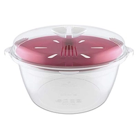 Panela de Arroz para preparo e aquecimento no Micro-ondas, PLA0641, Euro Home