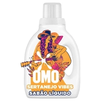 Lava-Roupas Sabão Líquido OMO Lavagem Perfeita 1L Edição Especial Sertanejo Vibes