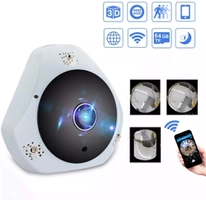 Mini Câmera Panorâmica Segurança 3d Wi-fi 360º Sensor | R$ 112
