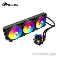 Water Cooler AIO Bykski 360mm B-FRD360-RBW PWM A-RGB | R$428
