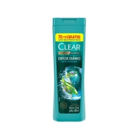 Shampoo Anticaspa Clear Detox Diário 400ml