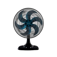 Ventisol Ventilador de Mesa Oscilante, Turbo 6 Pás Premium, Azul, 50cm, 220V
