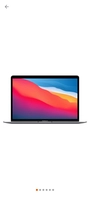 MacBook Air Apple 13, M1, CPU 8 Núcleos, GPU 7 Núcleos, 8GB RAM, SSD 256GB, Cinza Espacial - MGN63BZ/A
