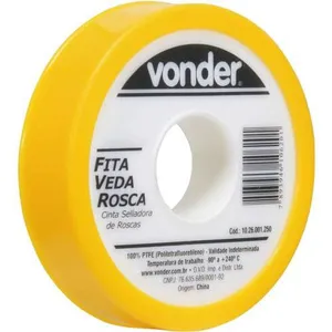 [+POR- | R$ 1,97] Fita Veda Rosca 18mm X 10m