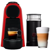 [Vip] Máquina de Café Nespresso Essenza Mini D30 com Aeroccino e Kit Boas-Vindas - Vermelha
