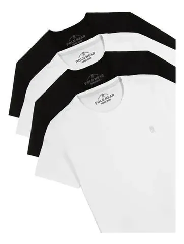Kit 4 Camisetas Masculinas Polo Wear Sortido