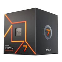 Processador AMD Ryzen 7 7700, 8-Core, 16-Threads, 3.8GHz (5.3GHz Turbo), Cache 40MB, AM5, 100-100000592BOX