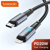 Cabo de carregamento para iPhone - 2 metros | Toocki USB C - Trançado e acabamento premium