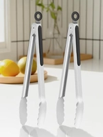 Pinças de cozinha inox 30,5 cm com trava antiderrapante