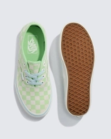 【 Tam.: 39 40 41 42 e 44】Tênis Authentic Checkerboard Pistachio Green