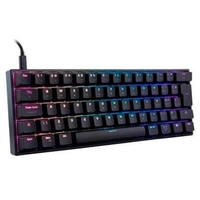 Teclado Mecânico Husky Blizzard 60% RGB Gateron Red ABNT2 Preto