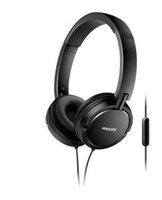 Fone de Ouvido Philips SHL5005/00 com Microfone - Preto R$ 34