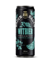Cerveja Witbier Coentro e Laranja Baden Baden Lata 350ml