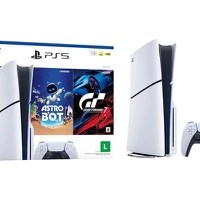 PlayStation 5 Slim Disco 1TB com Controle e 2 Jogos