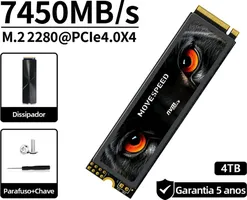 SSD 4TB Movespeed NVME 7450MBPS