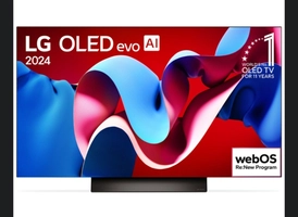 Smart TV LG 55” OLED evo AI C4 4K OLED55C4PSA Processador a9 AI Gen7 4K, Dolby Atmos & Vision, Alexa, compatível Controle AI Smart Magic, WebOS 24
