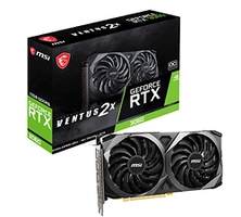 PLACA VIDEO MSI GEFORCE912-V397-484 (GPU RTX 3060 VENTUS 2X 12GB GDDR6)