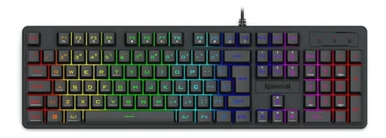 Teclado Redragon Membrana Gamer Netherbane Rgb K521-rgb