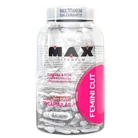 Femini Cut (30 Cápsulas) - Max Titanium- R$ 9,90