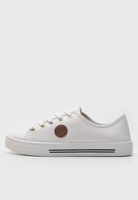 Tênis Moleca Logo Branco