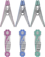 [PRIME] Prendedor Daisy Emborrachado 10 Peças Flash Limp Multicor