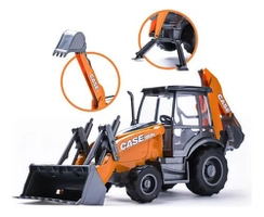 Trator Brinquedo Retroescavadeira Articulada