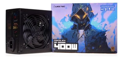 Fonte 400W 80 Plus Bronze com PFC Ativo