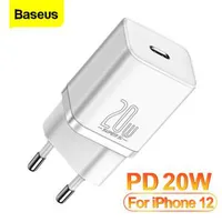 Baseus pd 20w carga rápida qc3.0 qc usb tipo c carregador