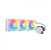 Water Cooler Cooler Master MasterLiquid ML360L V2, ARGB, White, 360mm, Intel-AMD, MLW-D36M-A18PW-RW