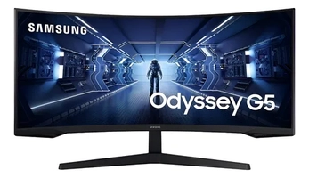 Monitor Gamer Ultrawide Curvo Samsung Odyssey 34’’ WQHD, 165Hz, 1ms