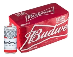 Pack Cerveja Budweiser Lata 269ml - 08 Unidades