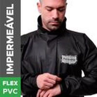 [Cliente Ouro] Capa De Chuva Motoqueiro Moto Impermeável PVC Masc Refletiva