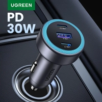 Carregador de Carro PD30W USB-C Carregamento Rápido UGREEN