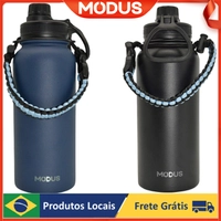 [DoBrasil] Modus Garrafa térmica 1000ml, Aço Inoxidável, Portátil, Sports Cup