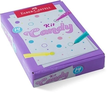 Kit Candy Faber-Castell Com Produtos Em Tons Pastel