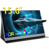 【DoBrasil】 Monitor portátil 1080P UPERFECT 15,6